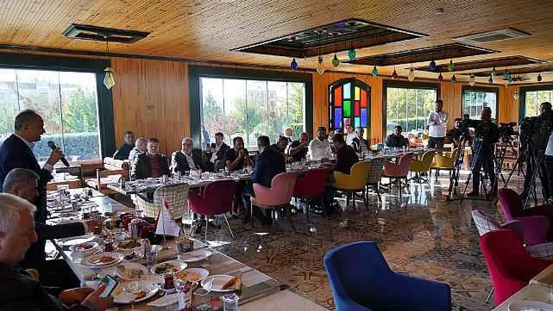 Başkan Süleyman Kılınç, basın mensuplarıyla bir araya geldi