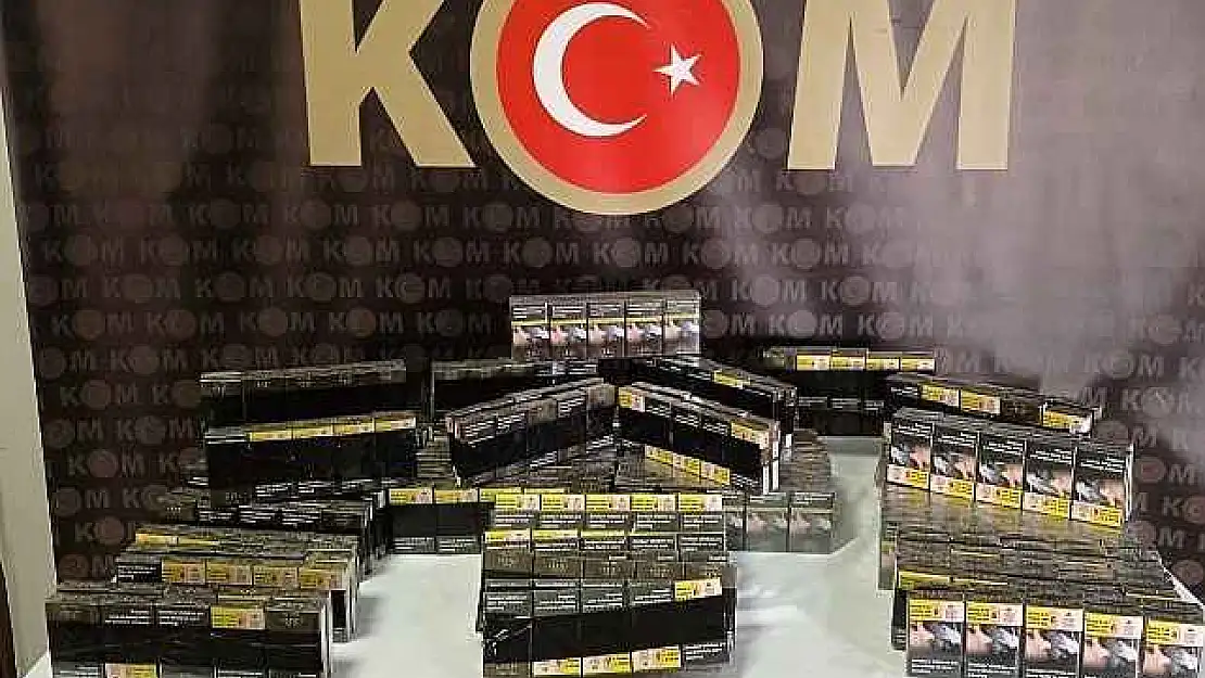 2 Bin 385 Paket Kaçak Sigara Yakalandı