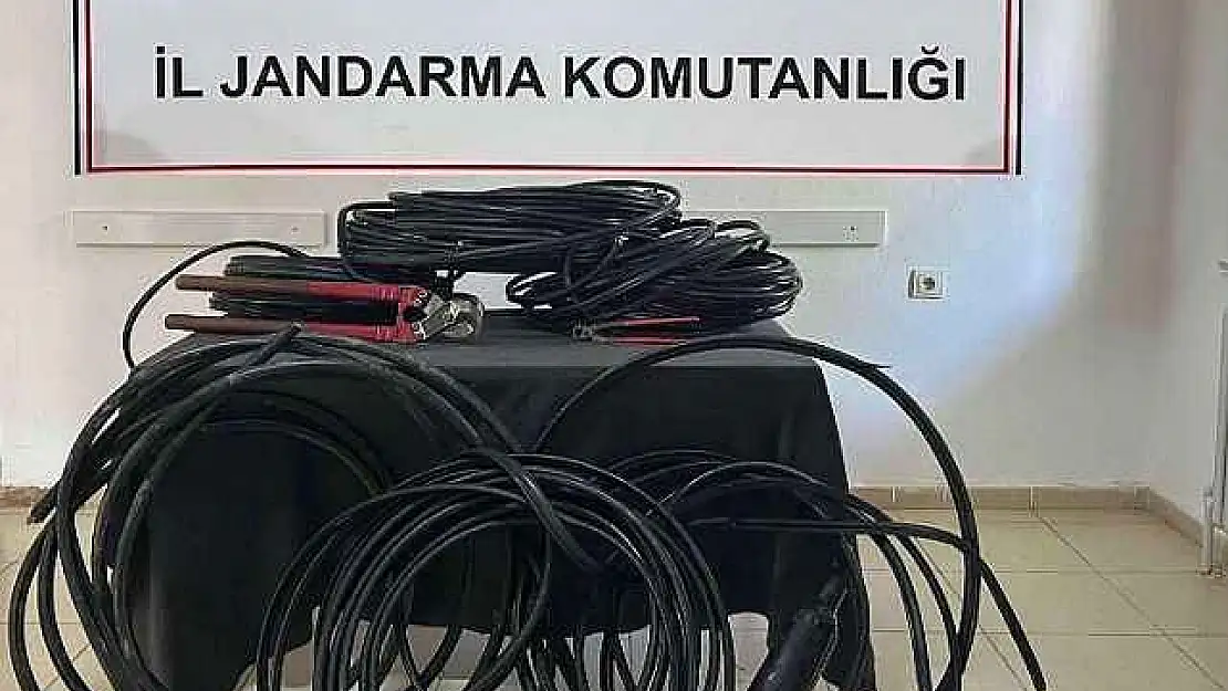 Adıyaman'da Kablo Hırsızları Yakalandı