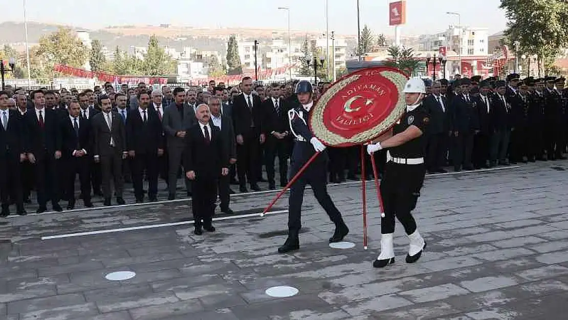 Adıyaman'da '10 Kasım Atatürk'ü Anma Günü' etkinliği düzenlendi