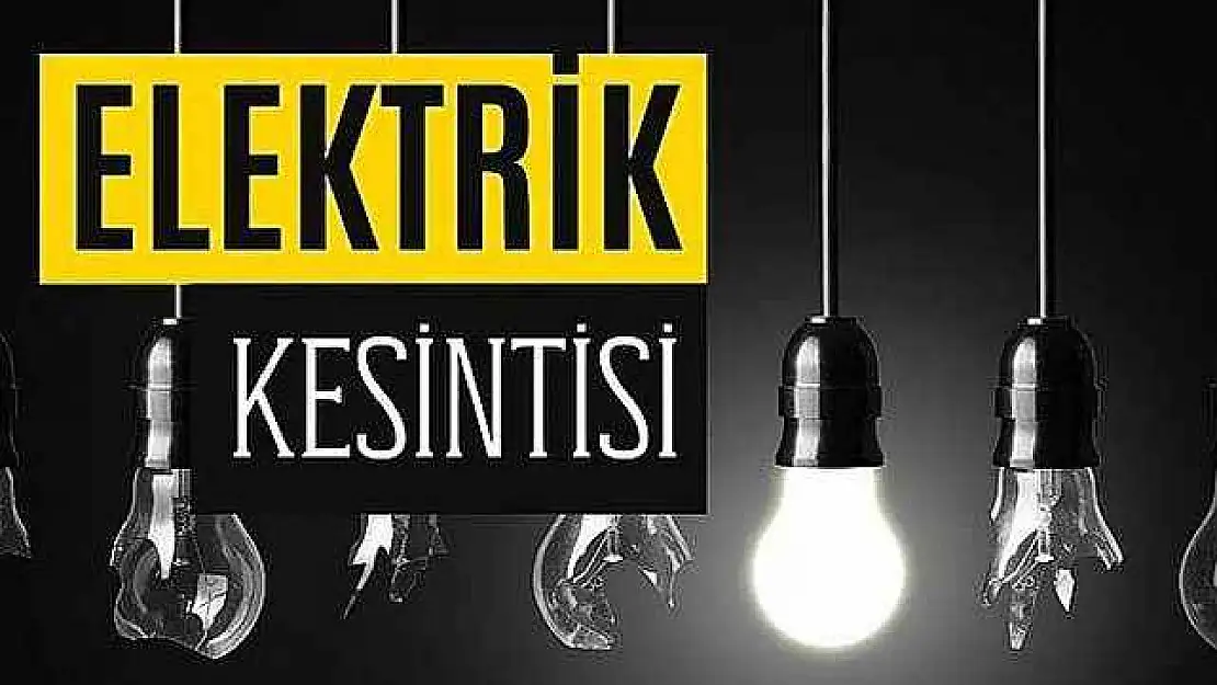 Adıyaman'da Elektrik Kesintisi