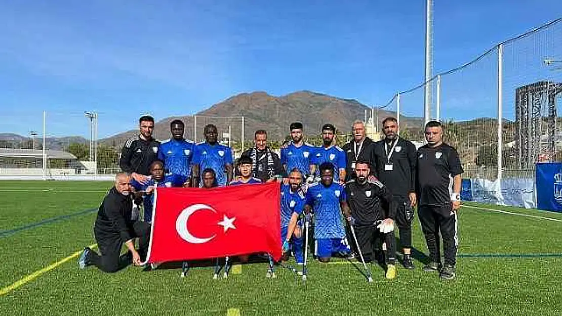 Şahinbey Ampute Futbol Takımı, Şampiyonlar Ligi'nde finalde