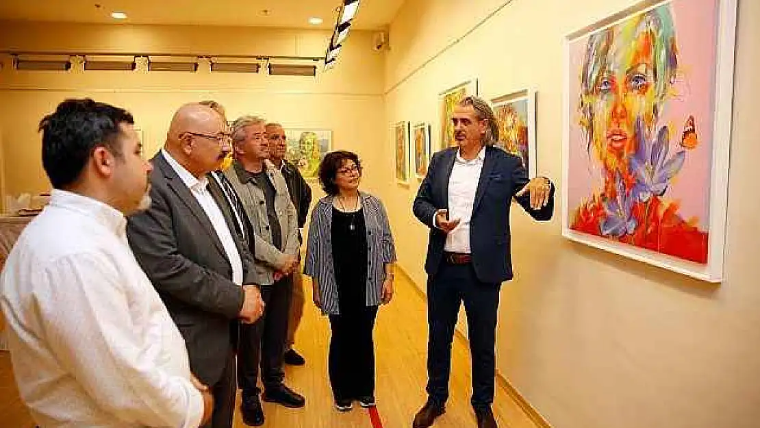 Sanko Sanat Galerisi'nde Bakışlar Temalı Resim Sergisi