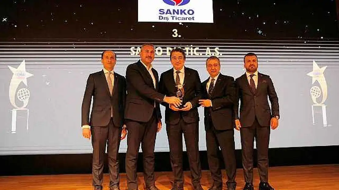 SANKO Dış Ticaret Aş. ve SANKO Tekstil'e İhracatın Yıldızı Ödülü