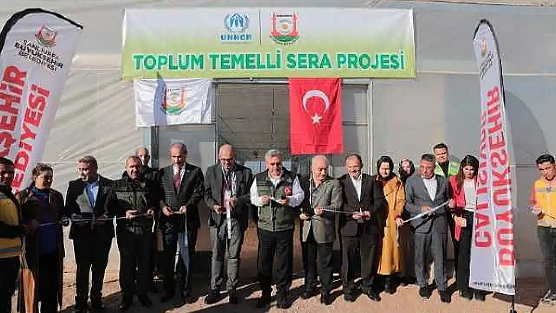 Toplum temelli sera projesinin açılışı yapıldı