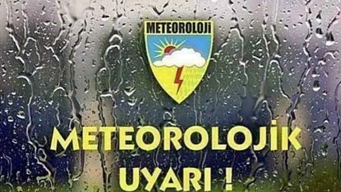 Meteoroloji'den 5 il için 'kuvvetli sağanak' uyarısı