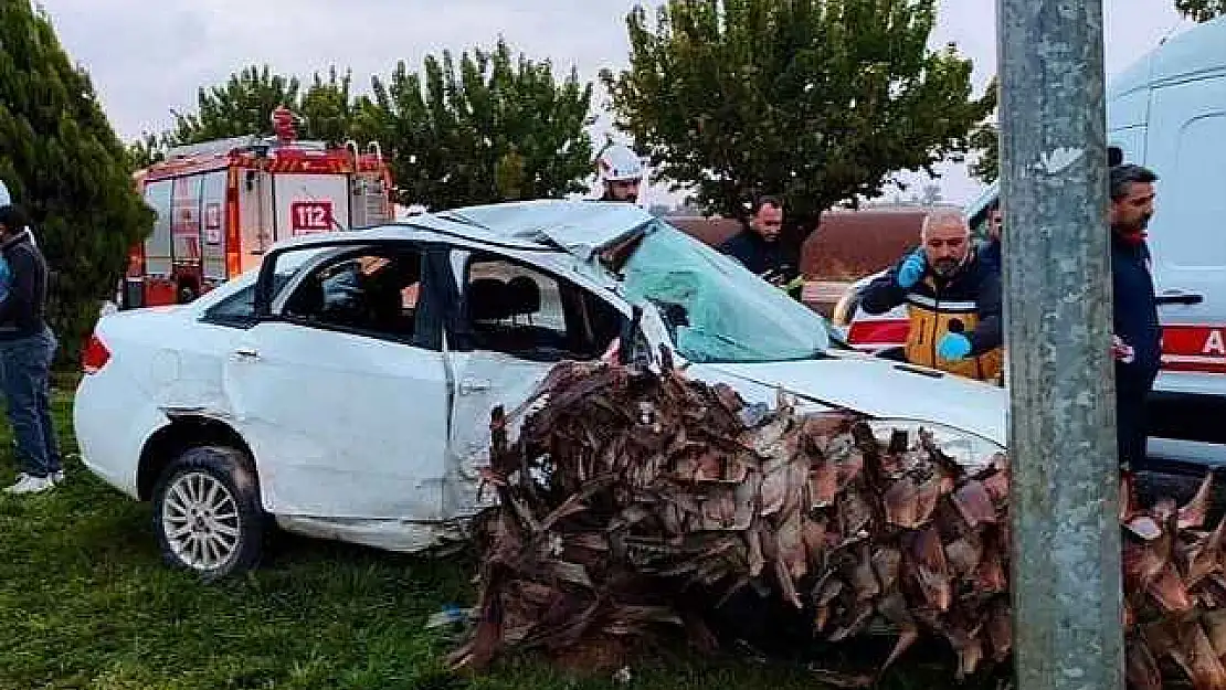 Şanlıurfa'da trafik kazası : 4 yaralı