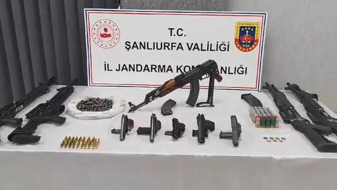 Şanlıurfa'da silah kaçakçılığı operasyonu: 5 gözaltı