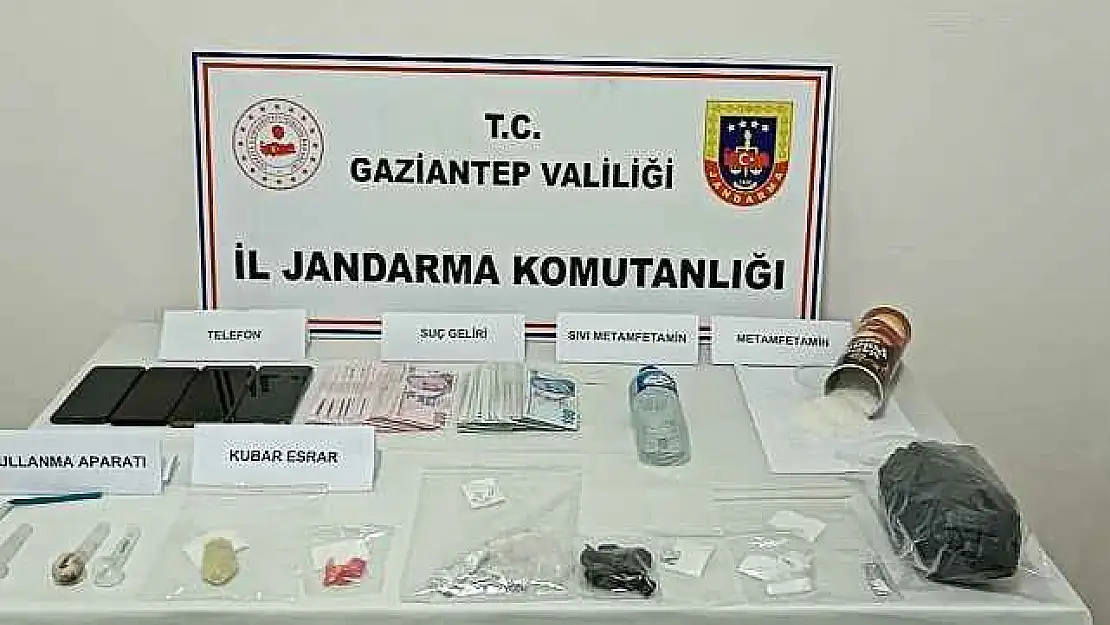 Jandarmadan bölgesel şok huzur ve güven uygulaması: 3 şahıs tutuklandı