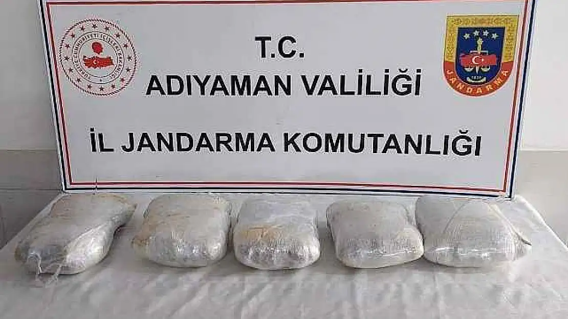 Jandarma ekiplerinden uyuşturucu operasyonu