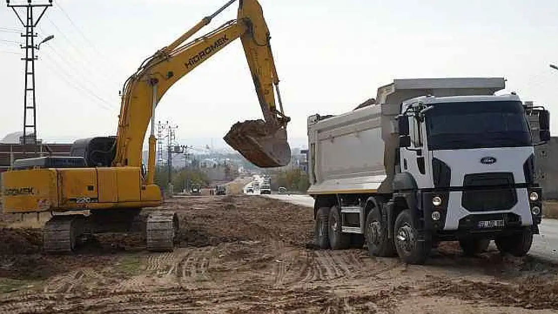 Türmüz yolunda genişletme çalışmaları başladı