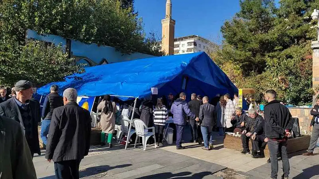 Silvan'da Filistinliler yararına yardım etkinliği düzenlendi