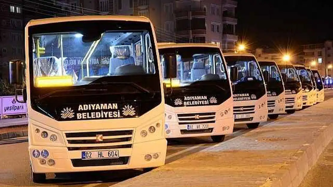 11 Ayda Adıyaman'da 8 milyon 74 bin yolcu taşındı