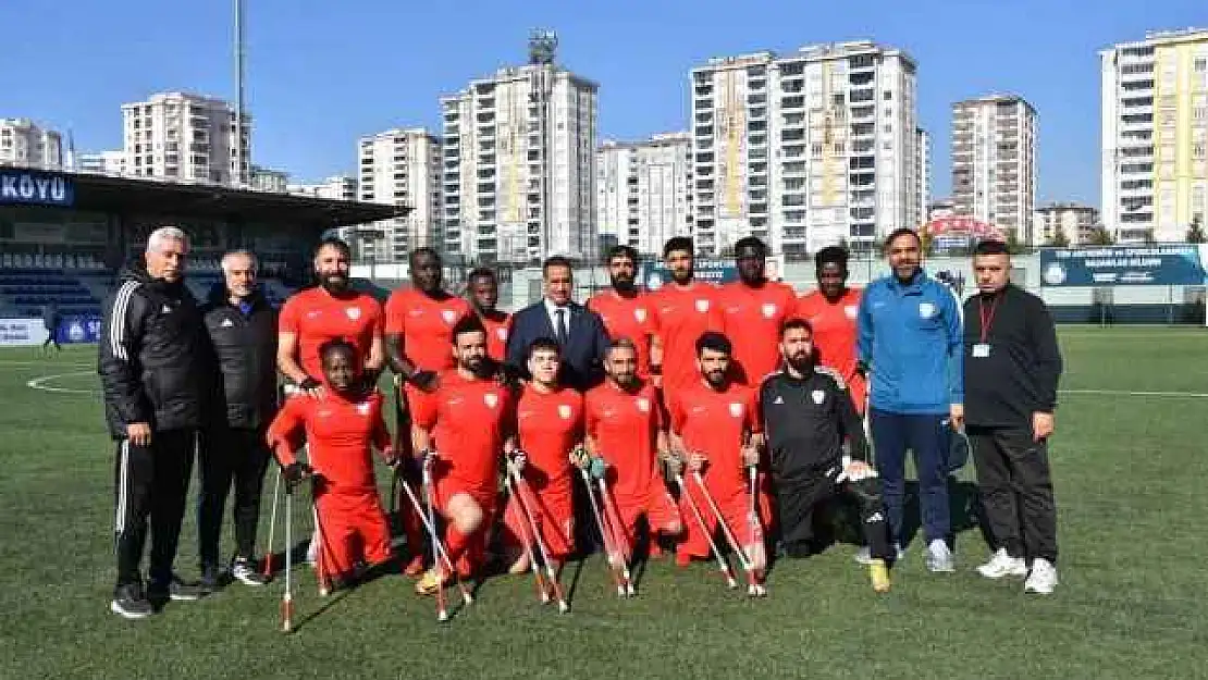 Şahinbey Ampute kendi evinde galip: 4-1