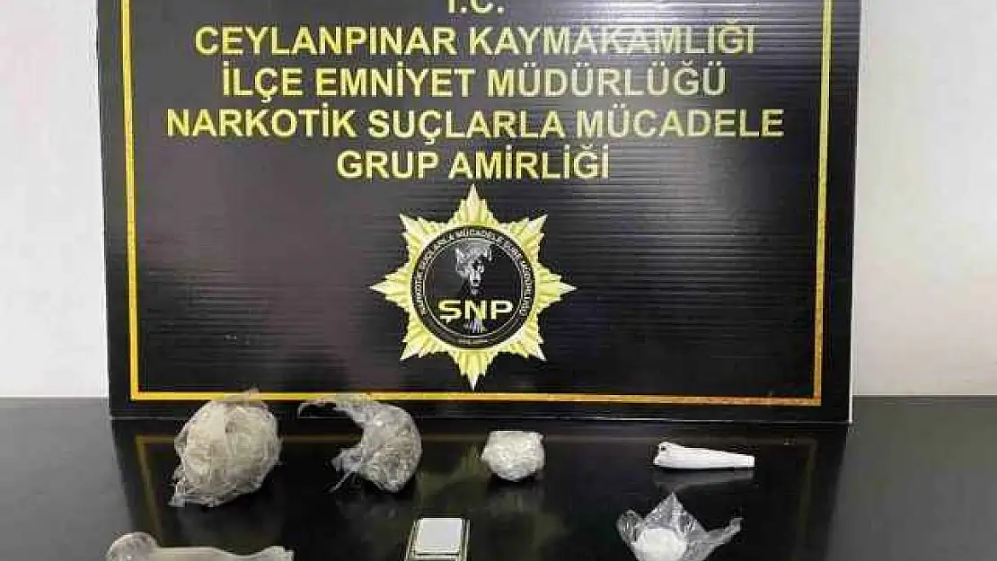 Şanlıurfa'da uyuşturucu operasyonu: 1 tutuklama