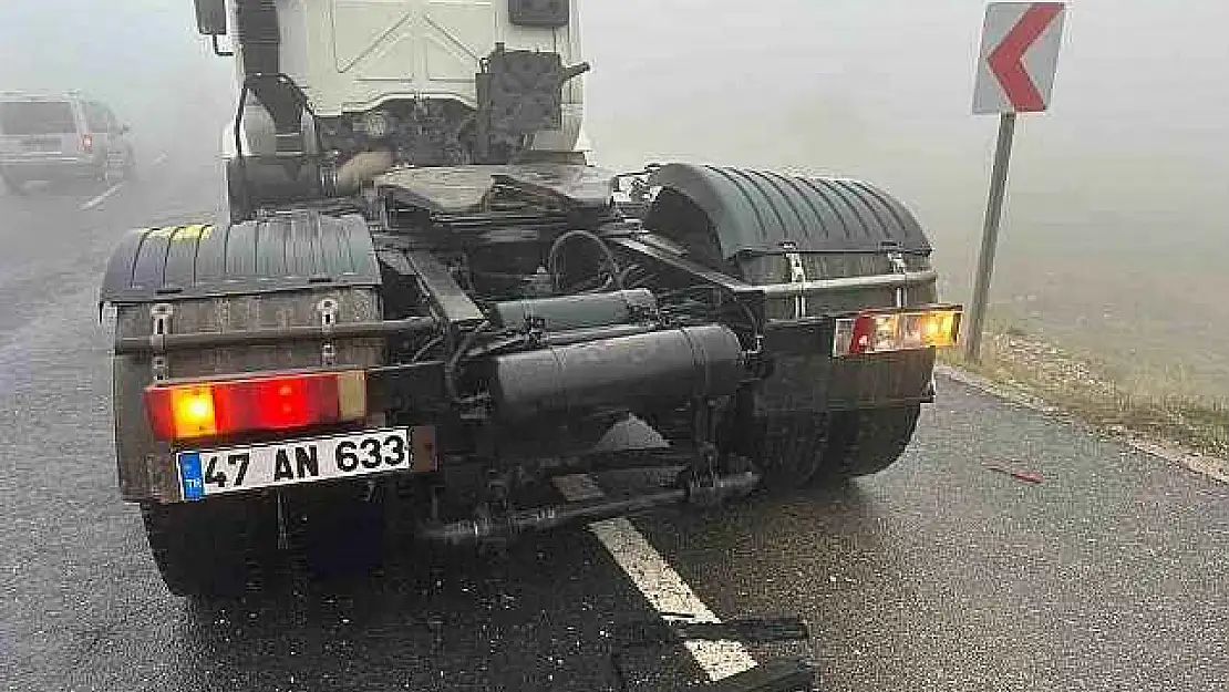 Mardin'de zincirleme trafik kazası: 3 yaralı