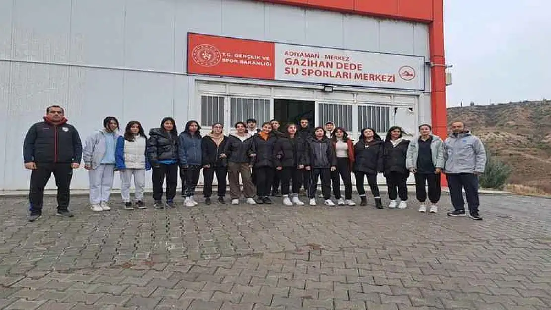 Adıyaman Spor Lisesi Öğrencilerinden Kürek Sporuna Yoğun İlgi