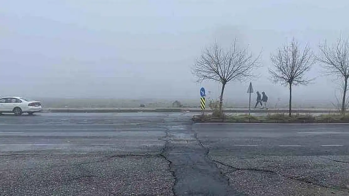 Diyarbakır'da yoğun sis