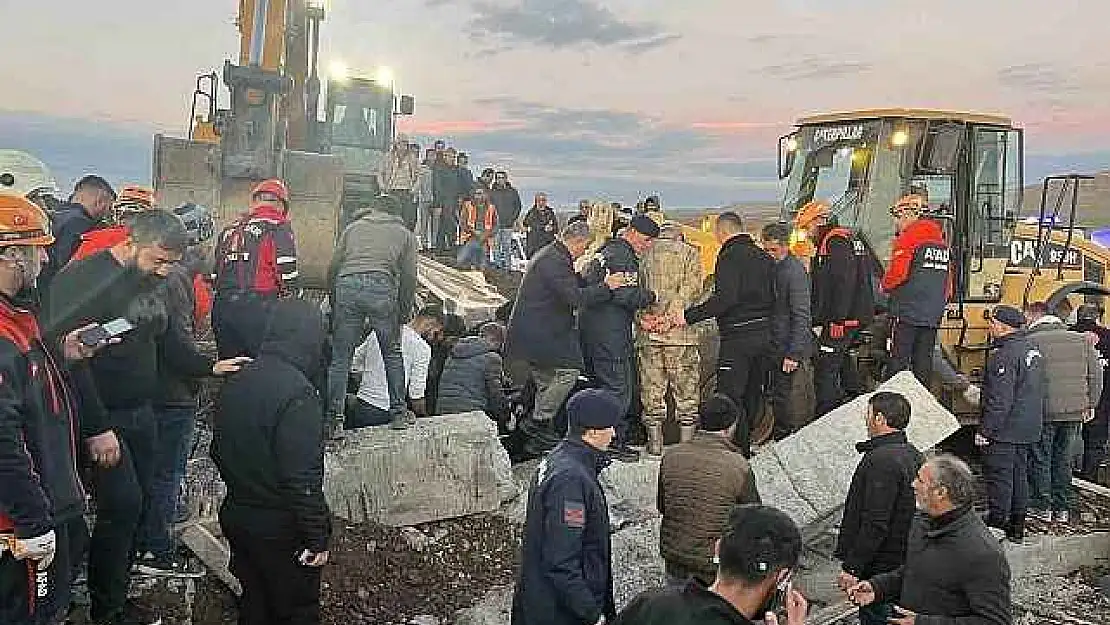 Diyarbakır'da kum ocağında göçük: 1 ölü, 1 yaralı