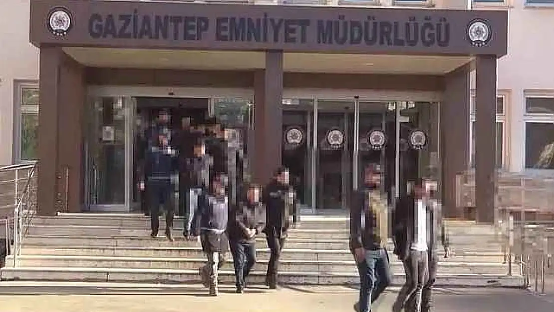 Gaziantep'te milyonluk dolandırıcılık operasyonu: 8 tutuklama