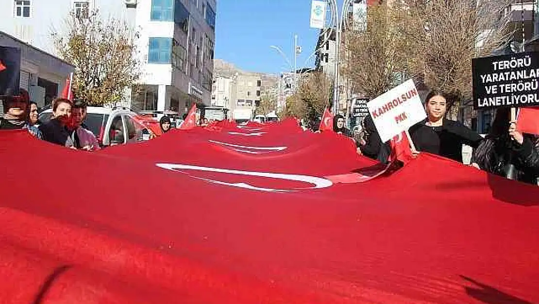 Şırnaklı kadınlardan teröre tepki