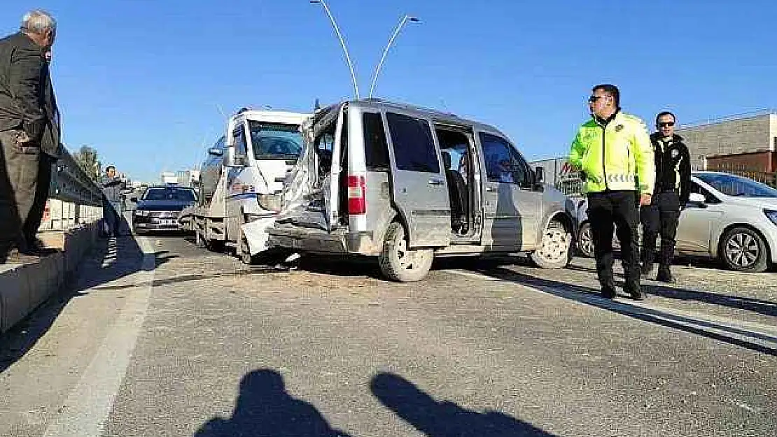 Şanlıurfa'da zincirleme trafik kazası: 7 yaralı