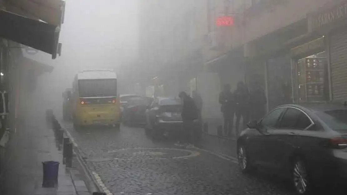 Mardin'de yoğun sis