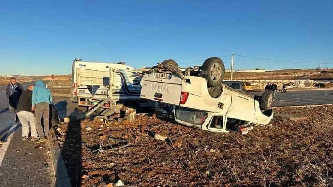 Midyat'ta trafik kazası: 4 yaralı