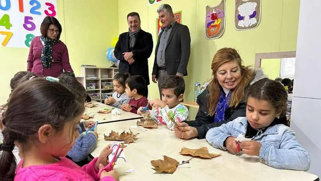 Anaokuluna Oyuncak Kütüphanesi Açıldı