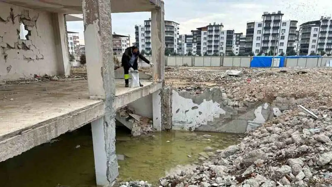 Adıyaman Belediyesi ilaçlama çalışmalarına devam ediyor