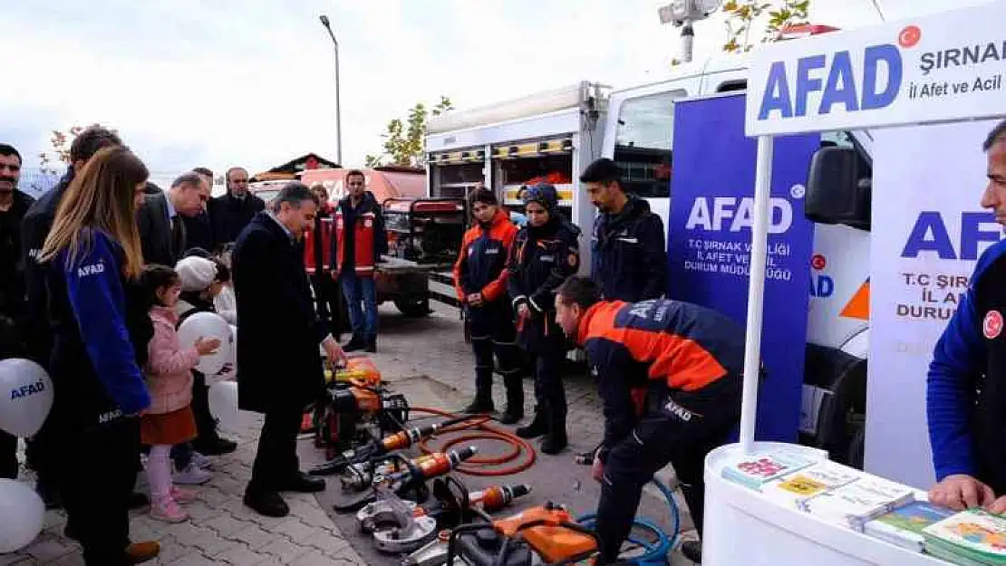 Şırnak'ta 'Afet Farkındalık ve İlk Yardım Eğitimleri' verildi