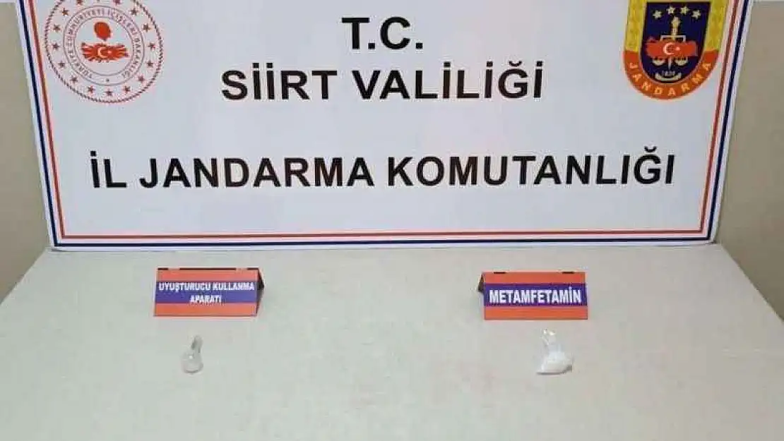 Siirt'te metamfetamin ele geçirildi: 2 tutuklama