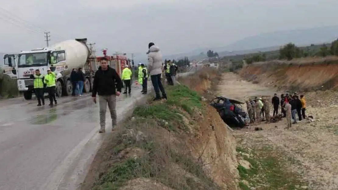 Kilis'te feci kaza: 2 ölü