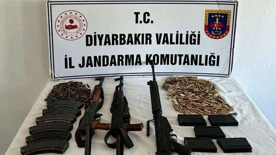 Diyarbakır'da jandarmadan ruhsatsız silah operasyonu: 2 tutuklama