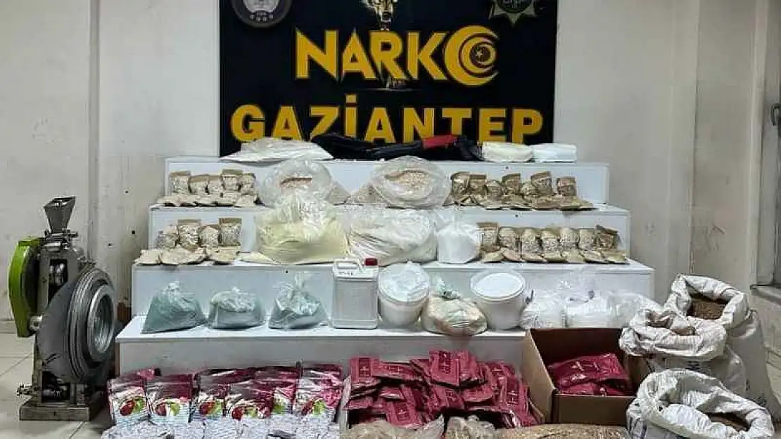 Gaziantep'te MİT destekli uyuşturucu operasyonu: 1 gözaltı