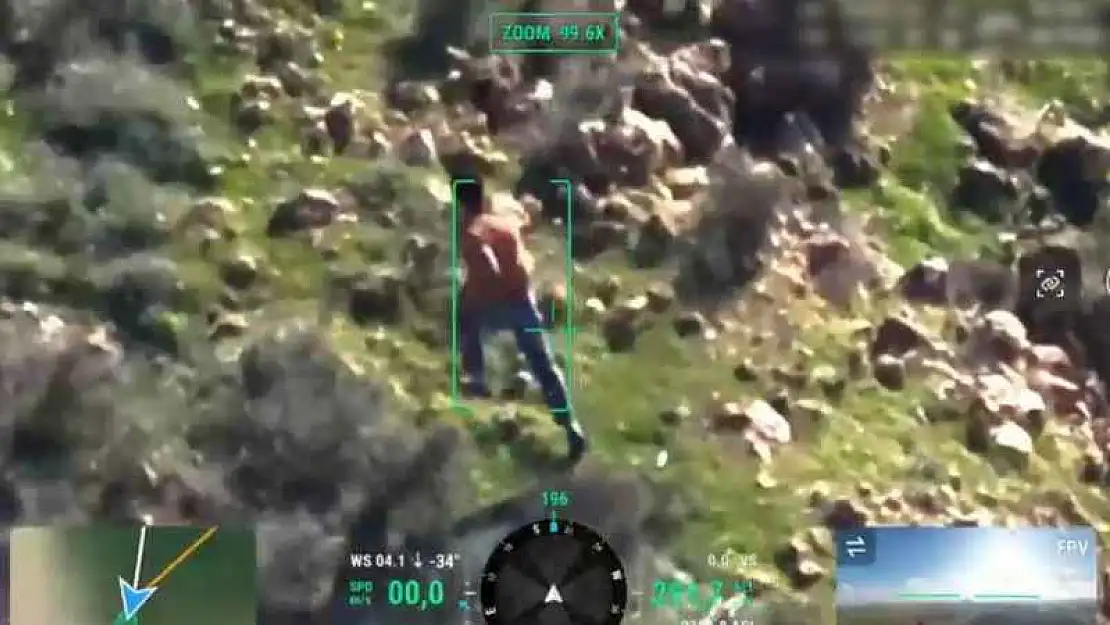 Kaçan hükümlü uyuşturucu taciri, dron yardımı ile yakalandı