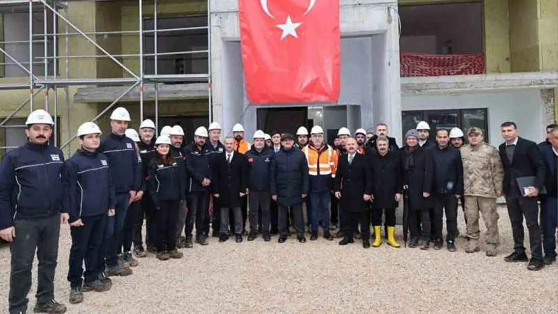 Milletvekili Alkayış, 'Deprem konutlarını Şubat ayında teslim edilecek'