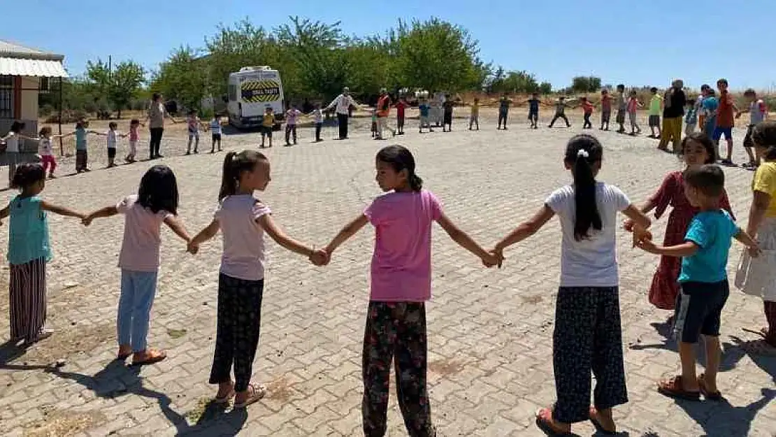 Adıyaman'da Çocuklar için sanat atölyeleri gerçekleştiriliyor