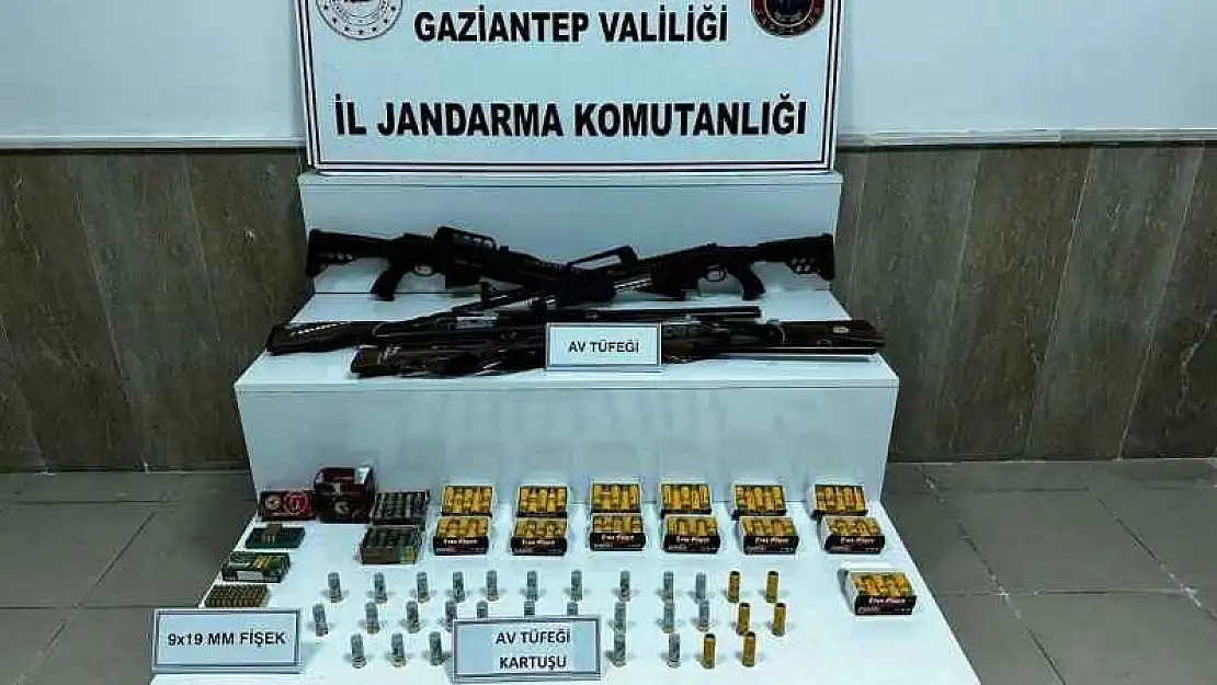 Gaziantep'te mercek operasyonunda 4 şahıs yakalandı