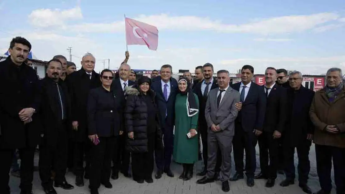 CHP Genel Başkanı Özgür Özel: 'Acınız acımız, tasanız tasamızdır'