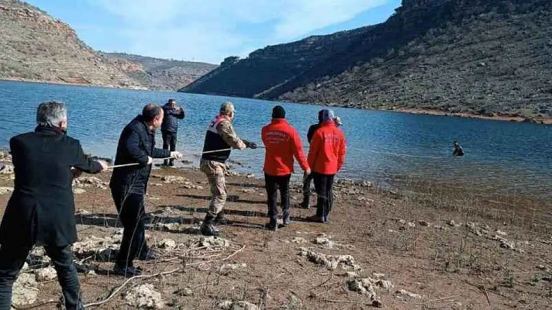 Diyarbakır'da kaçak avlanmada kullanılan 500 metre ağ ele geçirildi