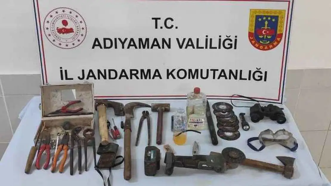 Adıyaman'da Kablo hırsızlığı yapan 2 şahıs yakalandı