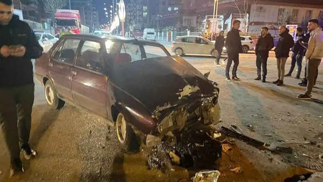 Siirt'te trafik kazası: 1 yaralı