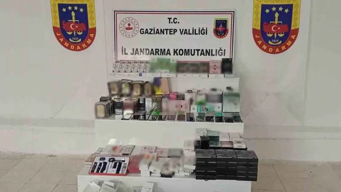 Jandarma 1 milyon değerinde kaçak malzeme ele geçirdi