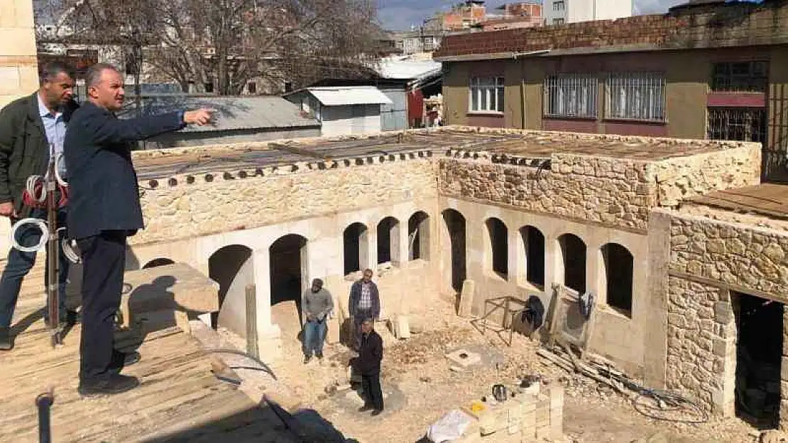 Tarihi Keleş Konağında restorasyon çalışmaları başladı