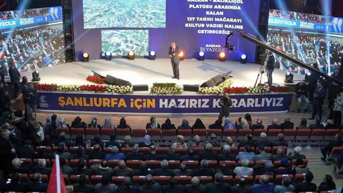 Beyazgül Şanlıurfa'ya yapılacak projeleri paylaştı