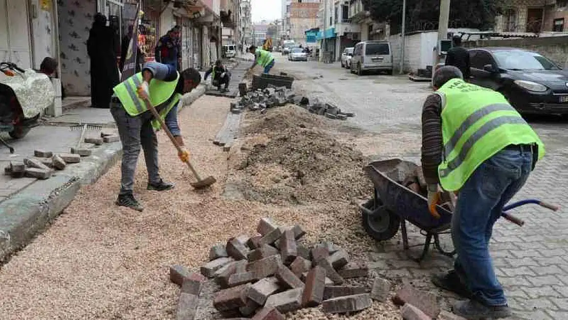 Haliliye'de sokaklar yenileniyor