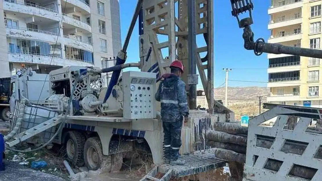 Mardin'de içme suyu çalışmaları devam ediyor