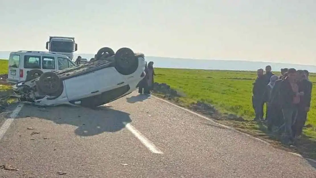 Diyarbakır'da trafik kazası: 3 yaralı