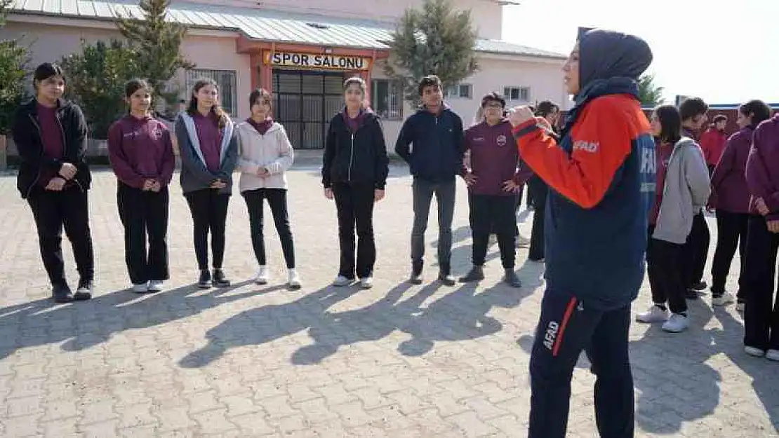 Kilis'te deprem tatbikatı düzenlendi